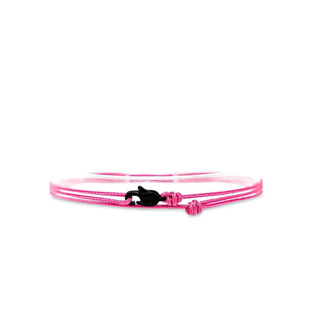 Herren Stoffarmband mit minimalistischem Design und Knotenverschluss.