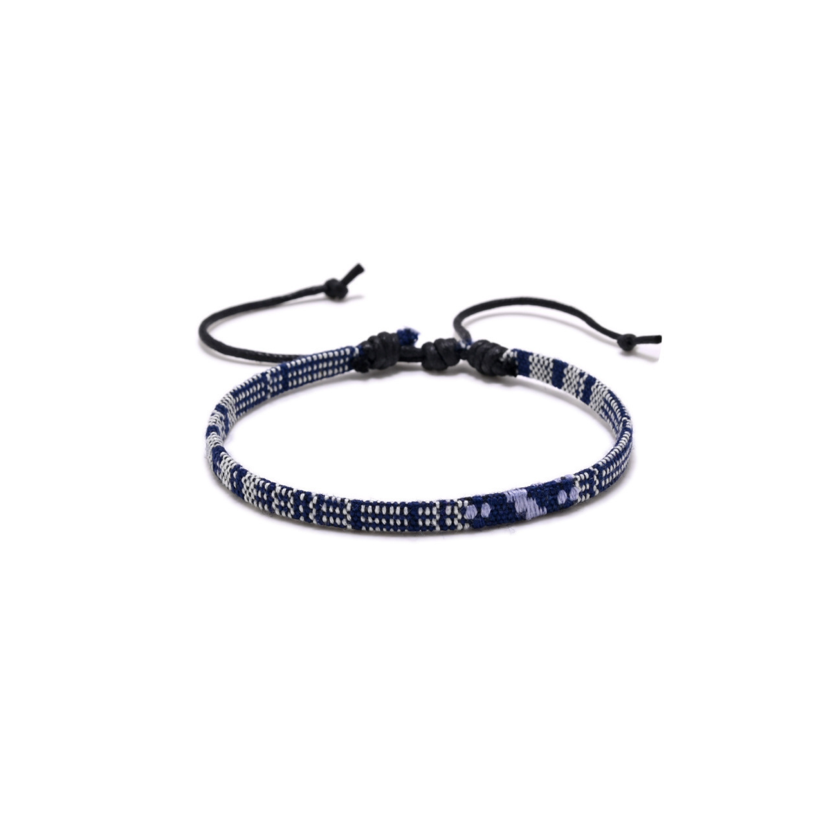 Triple K&S Boho Surfer Bracelet Men & Women (Marineblau und Weiß)