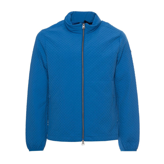 Bomber jacket, men's jacket, fall winter, 100% polyester, solid color, zip closure, long sleeves, pockets, hood, logo, hooded bomber, fall jacket