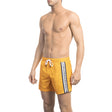 Men's swim shorts Spring/Summer collection Solid color swim shorts Polyester swim shorts Quick-drying swim shorts Elastic waistband swim shorts 3 pockets swim shorts Breathable swim shorts Visible logo Italian-inspired swimwear