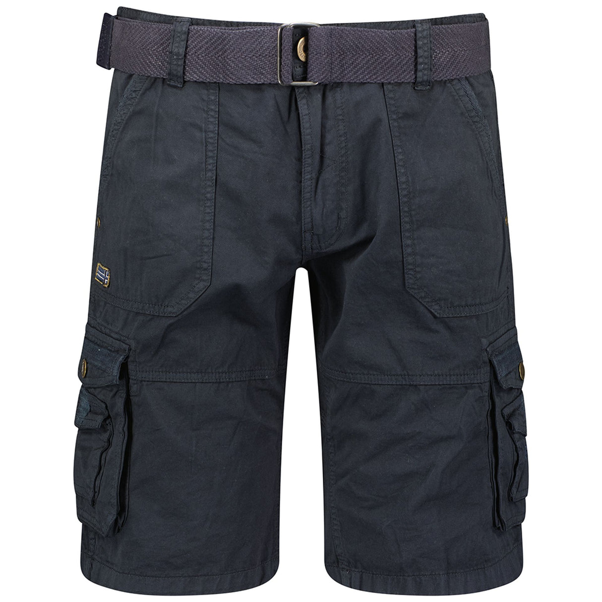 Men's Spring/Summer shorts Zip-fly shorts 6-pocket shorts Solid color shorts Cotton shorts Wash at 30° C Visible logo