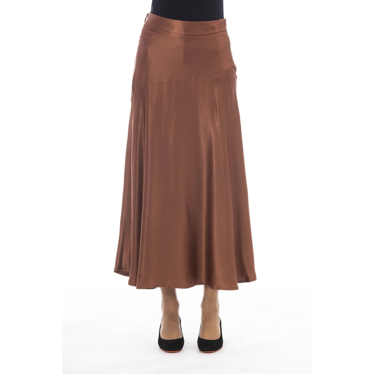 Women's skirt Viscose skirt Fall/Winter skirt Italian-made skirt Soft skirt Comfortable skirt Breathable skirt (if applicable) Flattering skirt Stylish skirt Side zip skirt
