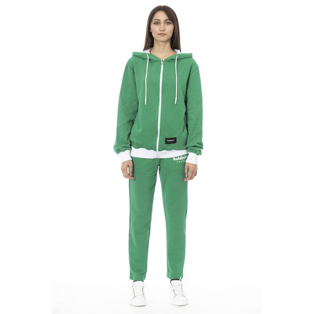 Women's tracksuit 100% cotton tracksuit Spring/Summer collection Full-zip tracksuit Hooded tracksuit Solid color tracksuit Soft tracksuit Breathable tracksuit Visible logo