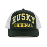 Baseball hat  men's hat 100% cotton solid color  embroidered logo husky