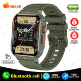 Military Outdoor GPS Sports Smart Watch Men 1.95 inch Heart Rate Blood Oxygen Bluetooth Call SmartWatches Men's For Android IOS