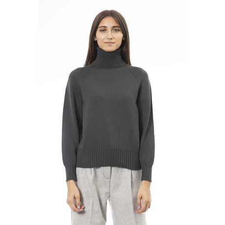 Women's sweater Turtleneck sweater Fall/Winter sweater Long sleeve sweater Italian-made sweater Warm sweater Soft sweater Comfortable sweater Breathable sweater Versatile sweater