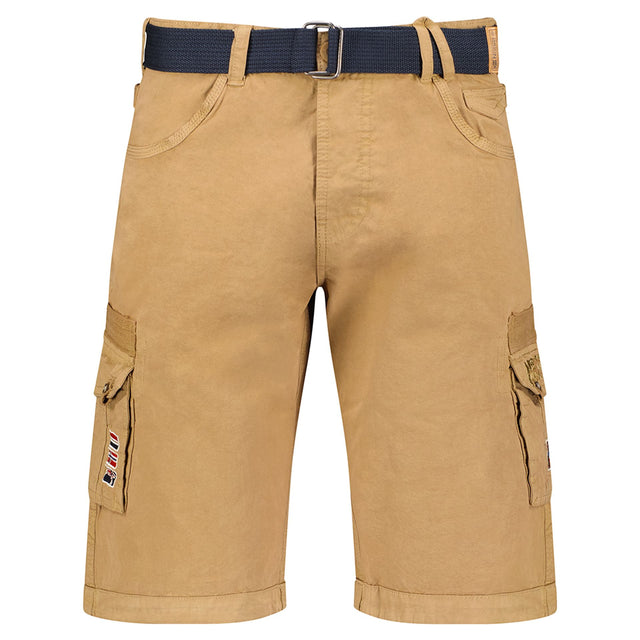 Geographical Norway Shorts Men's Spring/Summer Shorts Zip-fly Shorts 7-Pocket Shorts Solid Color Shorts Cotton Shorts Wash at 30°C Visible Logo