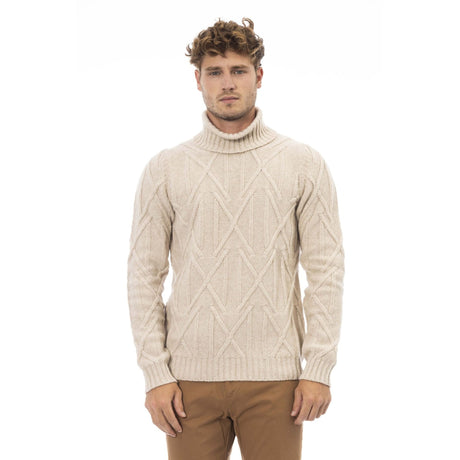 Men's sweater Turtleneck sweater Fall/Winter sweater Long sleeve sweater Italian-made sweater Warm sweater Comfortable sweater Stylish sweater