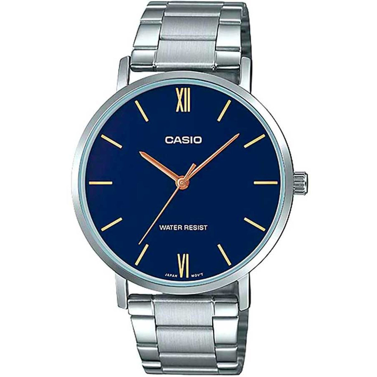 Casio watch Men's watch Classic watch Analog watch Stainless steel watch Stainless steel strap Quartz watch 40mm watch Deployment clasp Easy-to-read display Comfortable Stylish Sophisticated Modern Professional Durable  pen_spark Versatile Polished Timeless