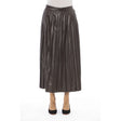 Women's skirt Faux leather skirt Fall/Winter skirt Italian-made skirt Comfortable skirt Versatile skirt Flattering skirt Stylish skirt
