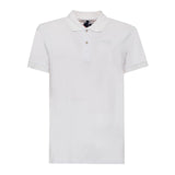 Polo shirt men's shirt spring summer cotton elastane blend stretch polo solid color buttons short sleeves logo comfortable polo breathable polo