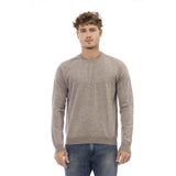 Men's sweater Fall/Winter sweater Long sleeve sweater Italian-made sweater Warm sweater Comfortable sweater Breathable sweater Versatile sweater Round neck sweater