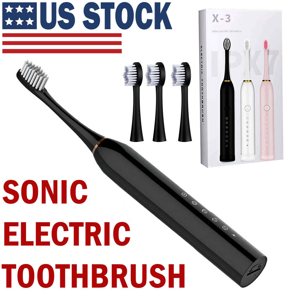 فرشاة أسنان كهربائية قابلة لإعادة الشحن فرشاة أسنان للكبار والأطفال