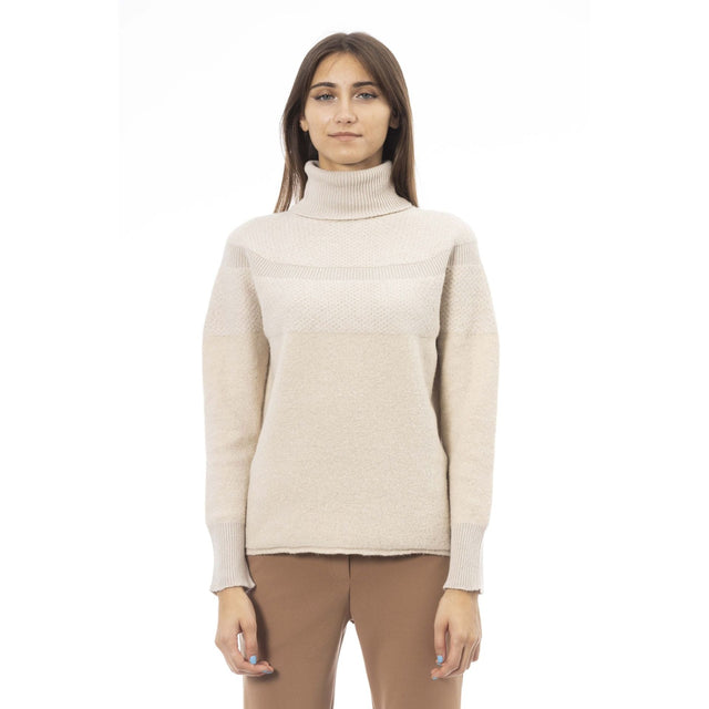 Women's sweater Turtleneck sweater Fall/Winter sweater Long sleeve sweater Italian-made sweater Soft sweater Comfortable sweater Breathable sweater