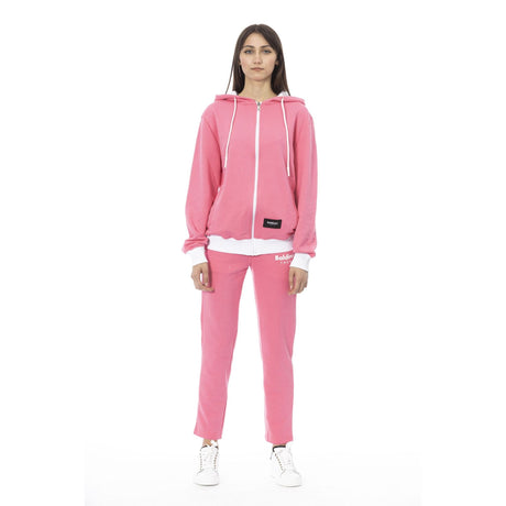 Women's tracksuit 100% cotton tracksuit Spring/Summer collection Full-zip tracksuit Hooded tracksuit Solid color tracksuit Soft tracksuit Breathable tracksuit Visible logo