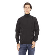 Men's sweater Turtleneck sweater Fall/Winter collection Merino wool sweater Solid color sweater Long sleeve sweater Comfortable sweater Classic sweater Versatile sweater Layering piece Turtleneck Visible logo Merino wool breathable temperature-regulating soft