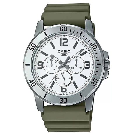 Casio watch Men's watch Chronograph watch Multifunction watch Quartz watch Stainless steel watch 45mm watch Chronograph subdials Easy-to-read display Durable Sporty Stylish Multifunctional