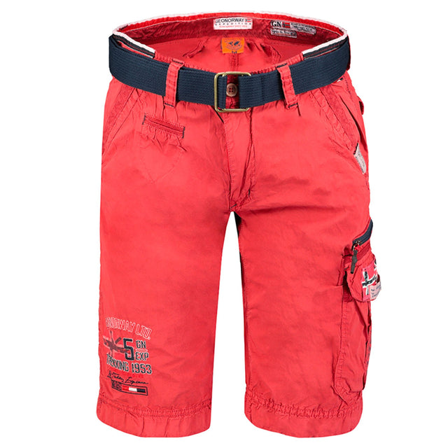 Men's Spring/Summer shorts Zip-fly shorts 6-pocket shorts Solid color shorts Cotton shorts Wash at 30° C