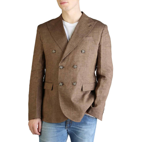 Men's formal jacket Spring/Summer collection Lightweight blazer Linen blazer Breathable fabric Button front closure Long sleeves Three pockets Solid color Machine washable Yes Zee Formal Jacket Collection