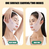 Breathable V Face Band Cheek Lift Up Face Thin Mask Reduce Double Chin V-Line Shaping Bandage Anti Wrinkle Face Bandage