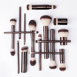 Hourglass Makeup Brushes Powder Foundation Concealer Blusher Bronzer Eye Shadow Eyebrow Eyeliner Sculpting Brush