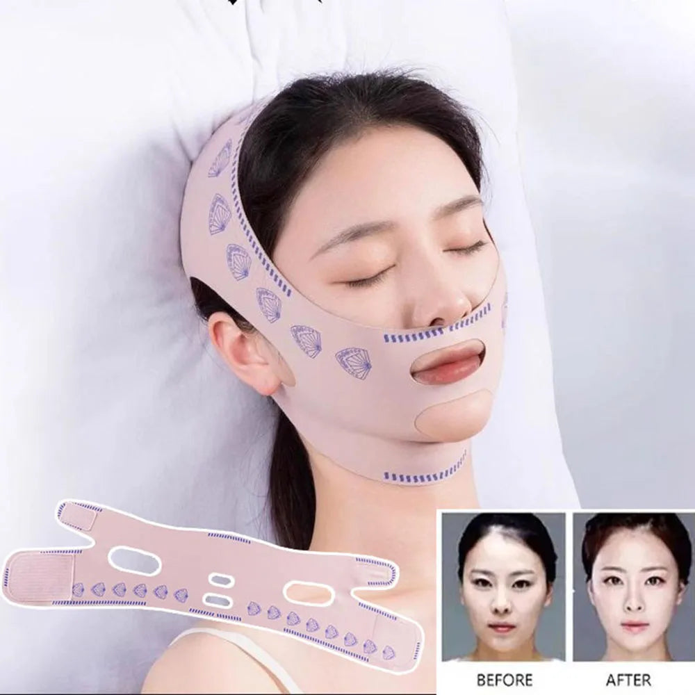 V-Line Face Shaper Face Slimming Bandage Facial Massage Strap Chin Cheek Lift Up Belt Lifting Mask Skin Care Women Beauty Tools