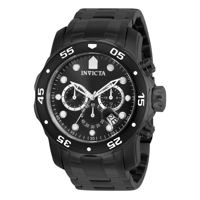 Watch men's watch Invicta watch chronograph watch multifunctional watch multifunction watch analog watch stainless steel watch steel strap deployante clasp quartz movement date watch mineral glass