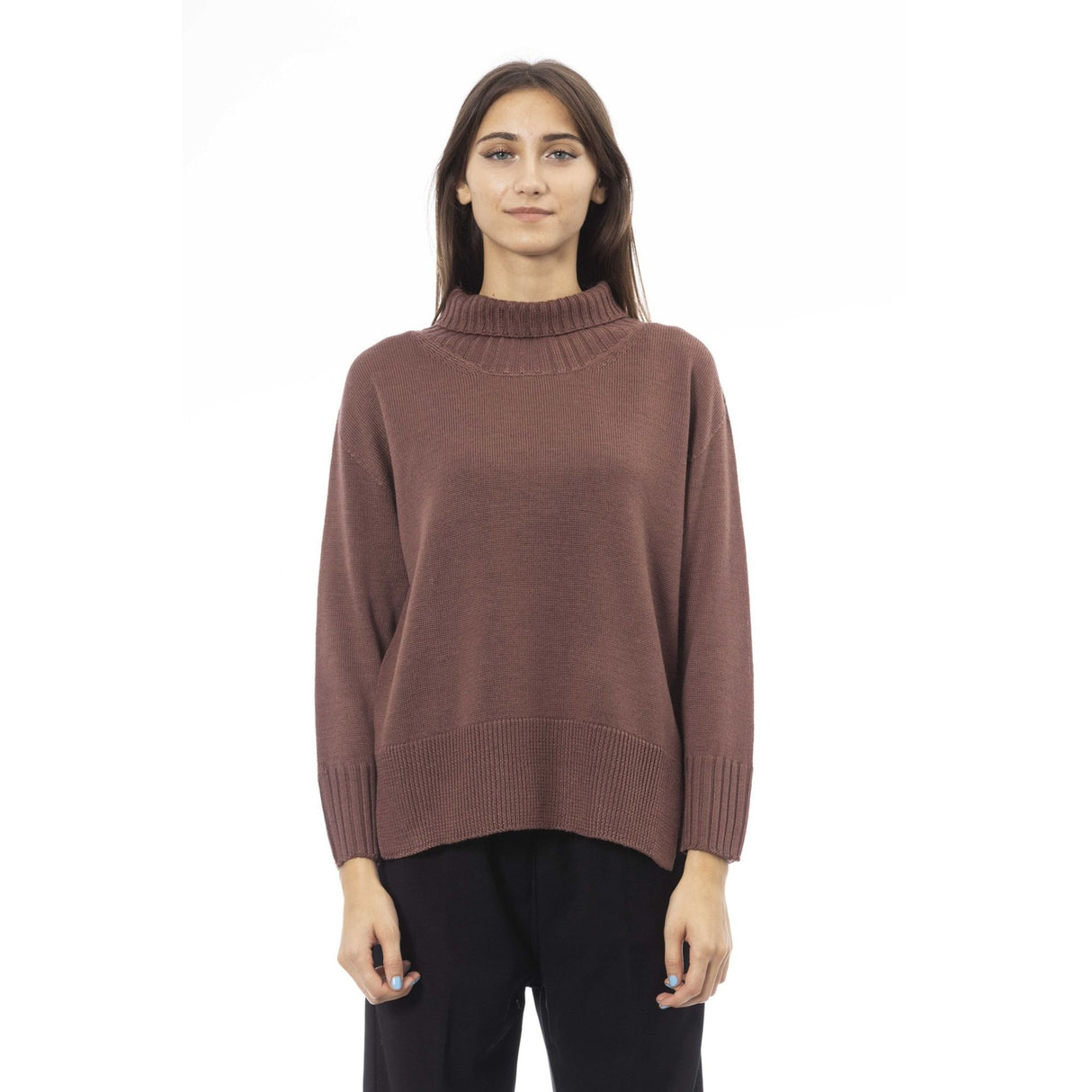 Women's sweater Turtleneck sweater Fall/Winter sweater Long sleeve sweater Italian-made sweater Warm sweater