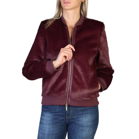 Women's jacket Fall/Winter jacket Casual jacket Zip-up jacket Long sleeve jacket Jacket with pockets Unlined jacket Ribbed cuffs Classic jacket