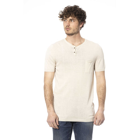 Men's t-shirt Italian-made t-shirt Short-sleeve t-shirt Solid color t-shirt 100% cotton Breathable t-shirt Comfortable t-shirt Lightweight t-shirt