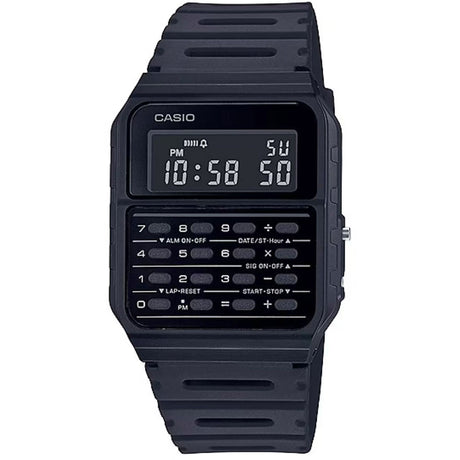 Casio watch Unisex watch Digital watch Plastic watch Quartz watch Water resistant watch 35mm watch Buckle closure