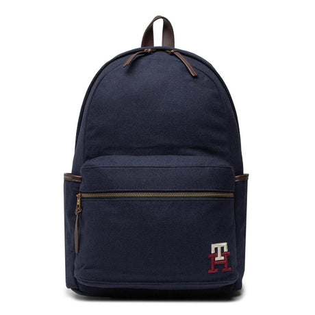Men's backpack Spring/Summer collection Polyester material Zip closure Lined and padded interior Dedicated notebook compartment main compartment 1 external pocket Padded shoulder straps Visible logo Durable Comfortable Spacious Versatile Stylish