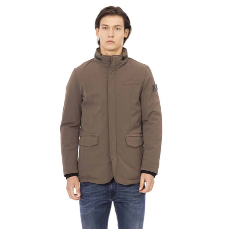 Automatic buttons and zip closure Long sleeves Two external pockets Visible logo Durable Comfortable Versatile Casual wear Layering Fall/Winter style Online retailers