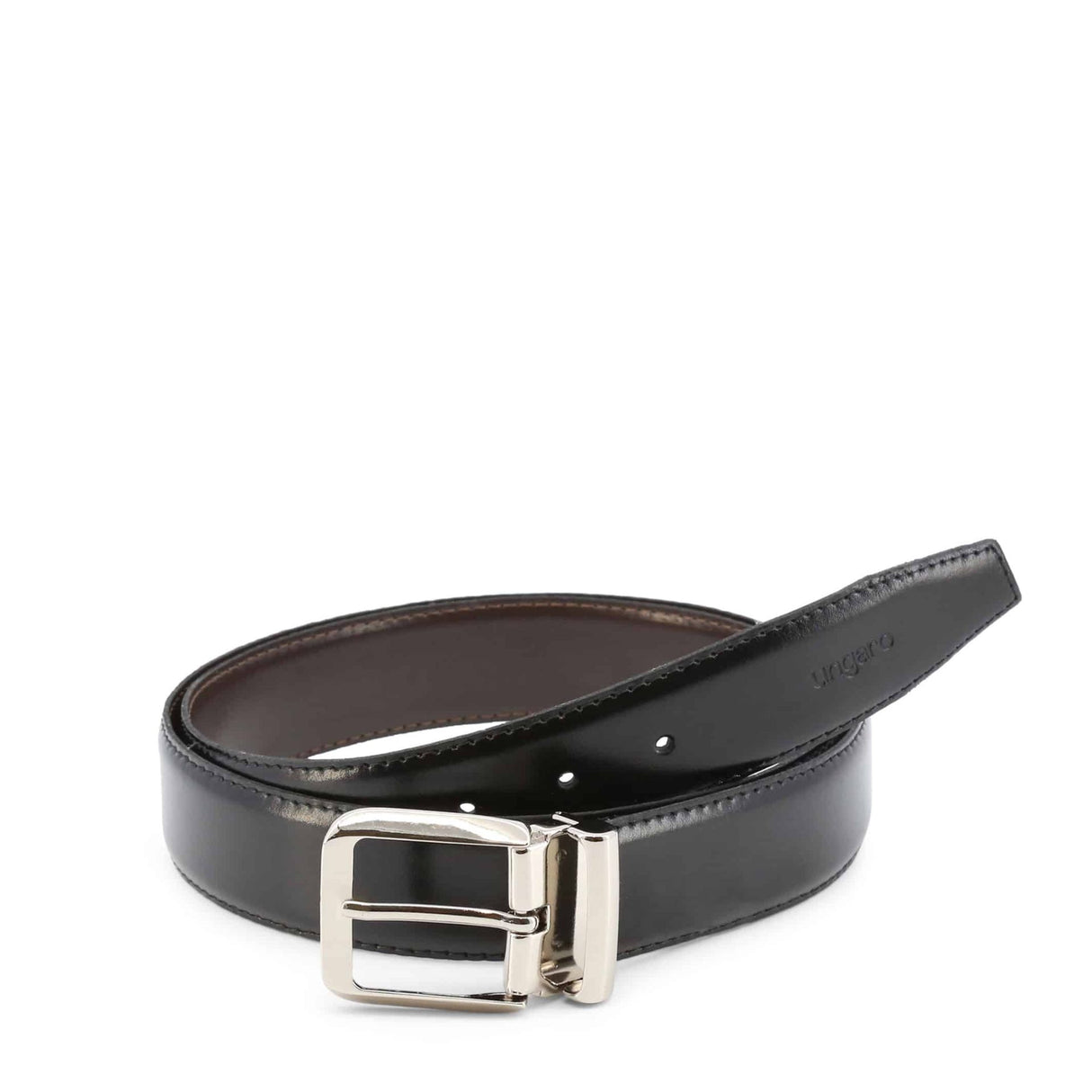 Reversible belt Adjustable belt Synthetic and leather belt Italian-made belt Versatile men's belt Premium men's accessory Dual-sided belt Reversible leather belt Synthetic material belt High-quality men's belt