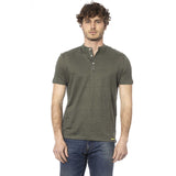 Men's t-shirt Italian-made t-shirt Short-sleeve t-shirt Solid color t-shirt 100% linen Breathable t-shirt Comfortable t-shirt Lightweight t-shirt Classic t-shirt with a twist Unique t-shirt Versatile t-shirt