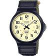 Casio watch Men's watch Classic watch  pen_spark Analog watch Plastic watch Plastic strap Quartz watch 43mm watch Buckle closure Easy-to-read display Lightweight Affordable Basic Simple No-frills