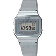 Unisex digital watch Easy-to-read display Stainless steel strap watch Plastic case watch Deployment clasp watch 35mm watch Quartz watch Modern watch Gift watch