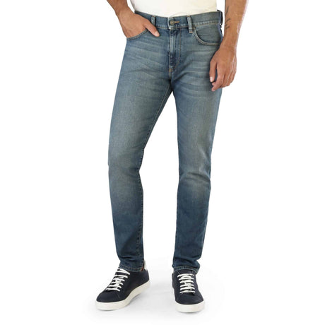 Men's jeans Slim-fit jeans Skinny jeans (if very slim fitting) Button fly jeans Zipper fly jeans Solid color jeans Cotton jeans Stretch jeans 5-pocket jeans Machine washable jeans Casual jeans Everyday jeans Visible logo jeans