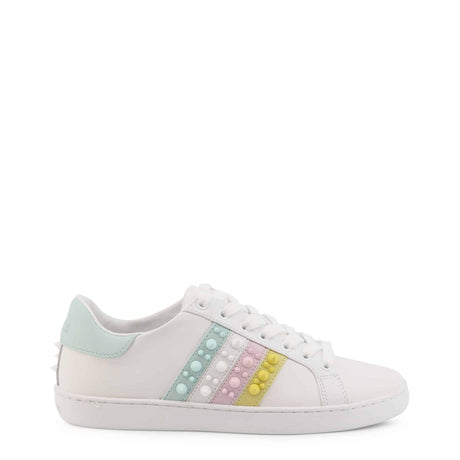 GUESS Sneakers Women's Spring/Summer Sneakers Spring Sneakers Summer Sneakers Synthetic Leather Sneakers Round Toe Sneakers Platform Sneakers Studded Sneakers Metal Eyelets Spring Shoes Summer Shoes GUESS Shoes