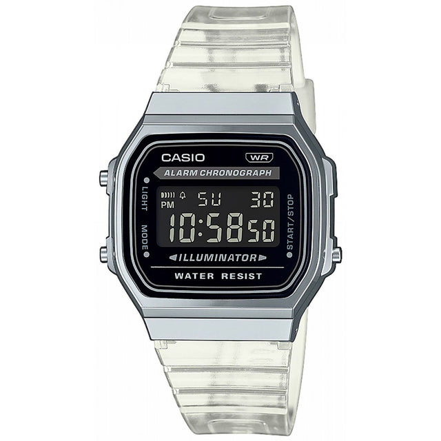 Unisex digital watch Easy-to-read display Plastic watch Casual watch Buckle closure 34mm watch Quartz watch Everyday watch Gift watch