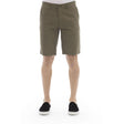 Men's shorts 100% cotton shorts Spring/Summer collection Classic shorts Button-zip closure shorts Relaxed fit shorts Comfortable shorts Breathable shorts Visible logo