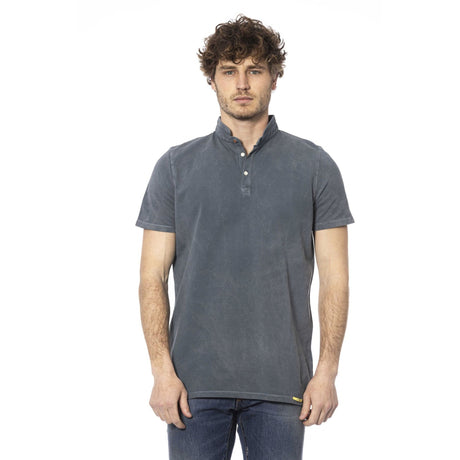 Men's polo shirt Italian-made polo shirt Short-sleeve polo shirt Solid color polo shirt 100% cotton