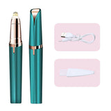 Womens Electric Eyebrow Trimmer Eye Brow Shaper Pencil Face Hair Remover for Women Automatic Eyebrow Shavers Pocketknife