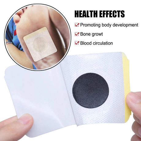 10Pcs Natural Herbal Height Booster Foot Patches Foot Pads Remove Dampness Toxins Relieve Stress Improve Sleep Body Foot Care