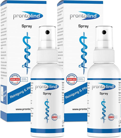 2X Prontolind Spray 75Ml - Die Optimale Piercingpflege Im Günstigen Doppelpack
