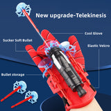 Movie Spider Man Cosplay Launcher Spider Silk Glove Web Shooters Recoverable Wristband Halloween Prop Toys for Children