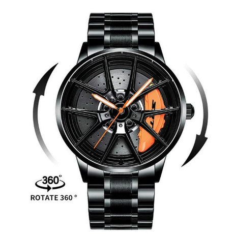 New Classic Sports Car Men Watches Quartz Waterproof Sport Rim Hub Wheel Wristwatch Car Quartz Men'S Watches Relogio Masculino