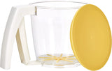Einhand Sieb Mit Deckel, Für Mehl Oder Puderzucker, Aus Kunststoff BPA Frei