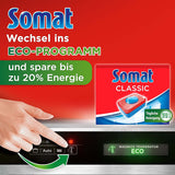 Somat Classic Spülmaschinen Tabs(2X135 Tabs), Geschirrspül Tabs Für Eine Kraftvolle Reinigung, Spültabs Hinterlassen Strahlend Sauberes Geschirr Sogar Bei Niedrigen Temperaturen