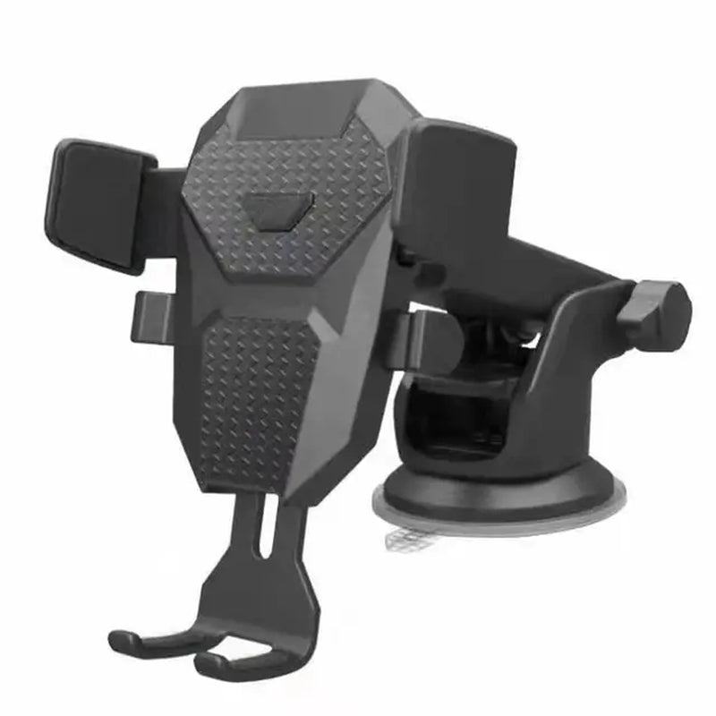 Mobile Phone Holder with Retractable Horizontal and Vertical Air Vents Dashboard Suction Cup Navigation Universal Holder